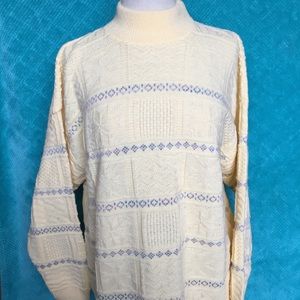 Vintage Pastel Yellow Sweater